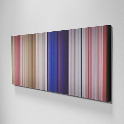 Side view of Basic of Rosalia-J-Balvin-Con-Altura Frome on the wall