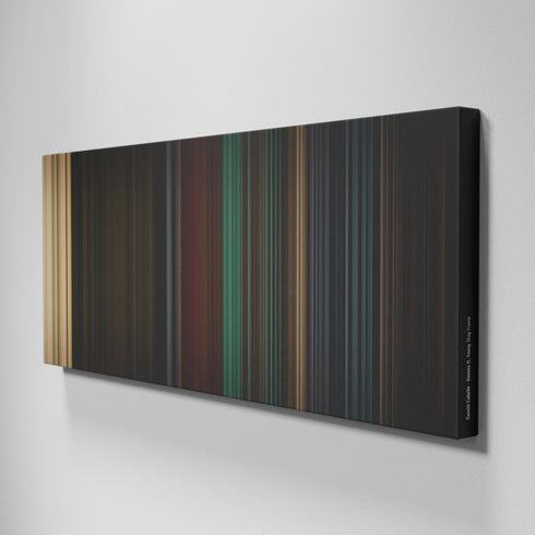 Side view of Buff's of Camila-Cabello-Havana Frome on the wall