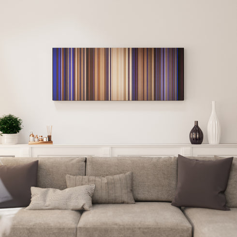 Living room interior with Guns-N-Roses-November-Rain Frome on the wall