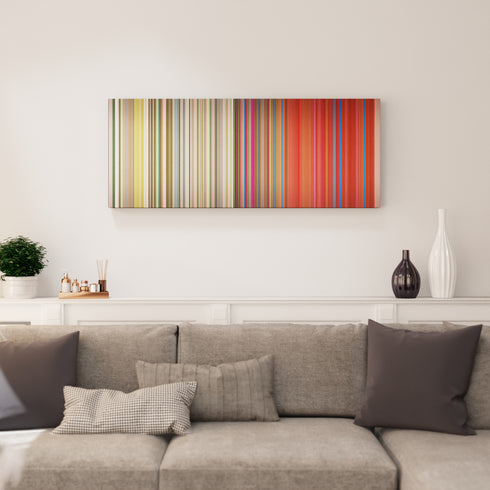 Living room interior with Daddy-Yankee-Dura Frome on the wall