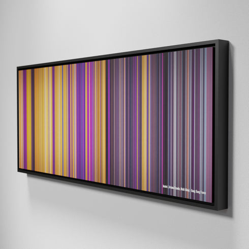 Side view of Framed Buff's of Jessie-J-Ariana-Grande-Nicki-Minaj-Bang-Bang Frome on the wall