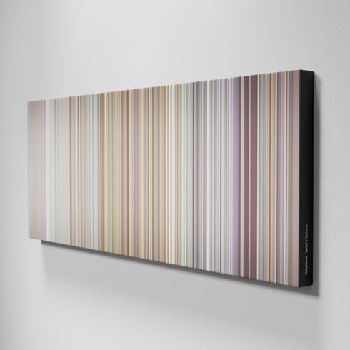 Side view of Buff's of Ricky-Martin-Vente-Pa-Ca Frome on the wall