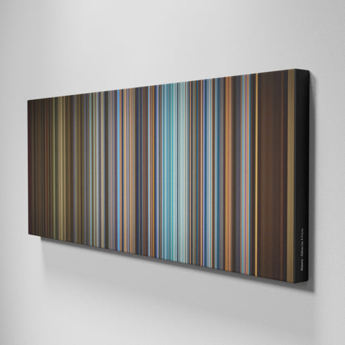 Side view of Buff's of Maluma-Felices-los-4 Frome on the wall