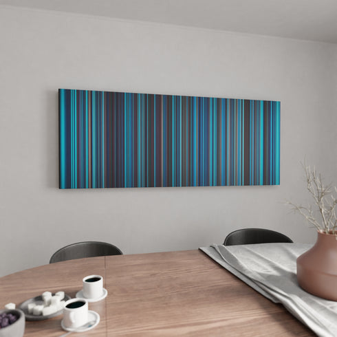 Kitchen with CNCO-Reggaeton-Lento Frome on the wall