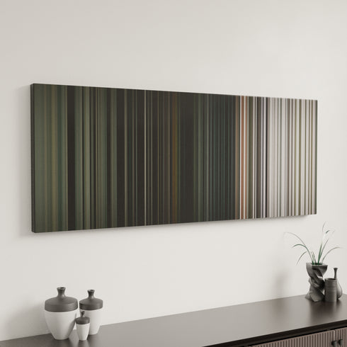 Minimal interior design with Eminem-Not-Afraid Frome on the wall