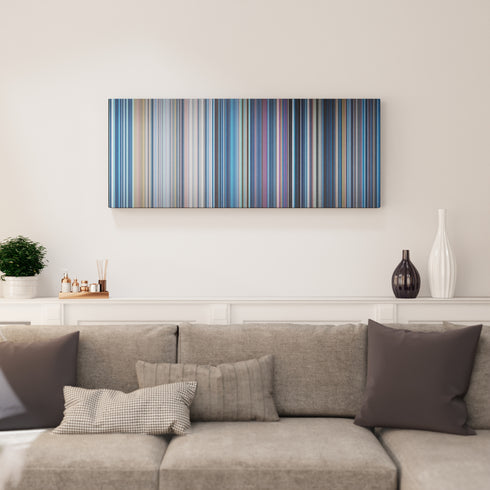 Living room interior with Daddy-Yankee-Shaky-Shaky Frome on the wall