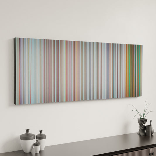 Minimal interior design with Maluma-Corazon Frome on the wall