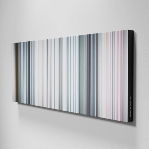 Side view of Buff's of Lady-Gaga-Bad-Romance Frome on the wall