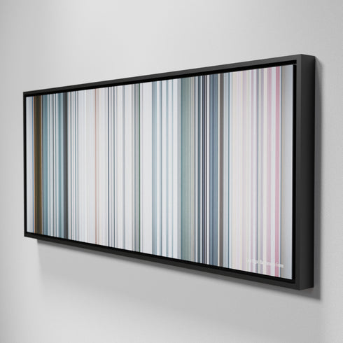 Side view of Framed Buff's of Lady-Gaga-Bad-Romance Frome on the wall