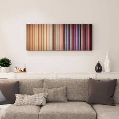 Living room interior with Ellie-Goulding-Burn Frome on the wall