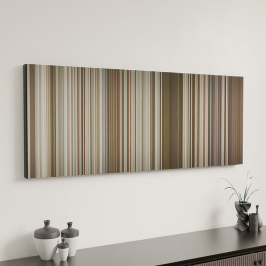 Minimal interior design with Carlos-Vives-Shakira-La-Bicicleta Frome on the wall