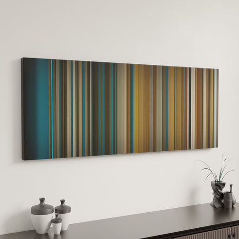 Minimal interior design with Bruno-Mars-24K-Magic Frome on the wall