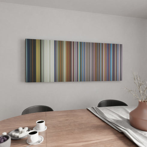 Kitchen with Wisin-Escapate-Conmigo Frome on the wall