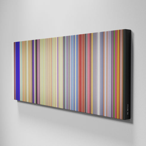 Side view of Buff's of BTS-DNA Frome on the wall