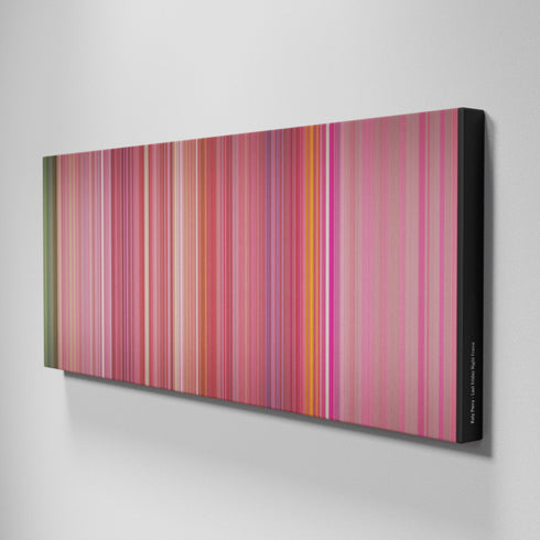 Side view of Buff's of Katy-Perry-Last-Friday-Night Frome on the wall