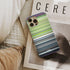 joey montana - picky Frome phone case next to interior items