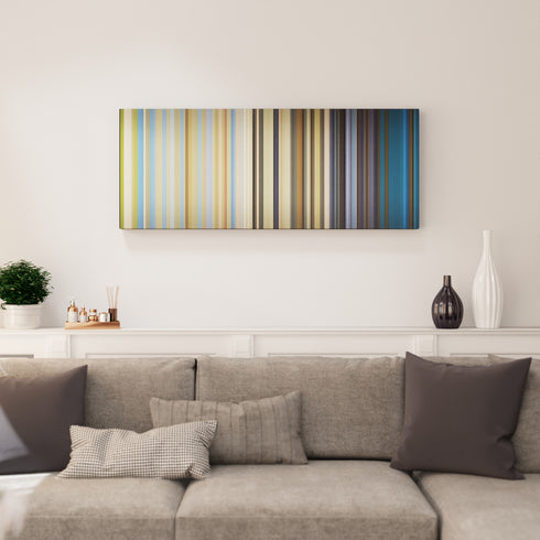 Living room interior with Prince-Royce-Darte-un-Beso Frome on the wall