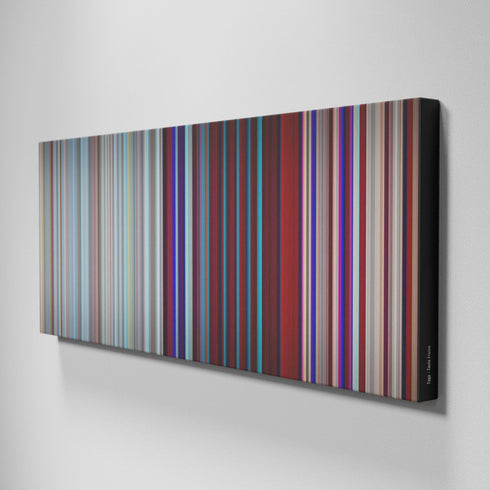 Side view of Buff's of Tyga-Taste Frome on the wall