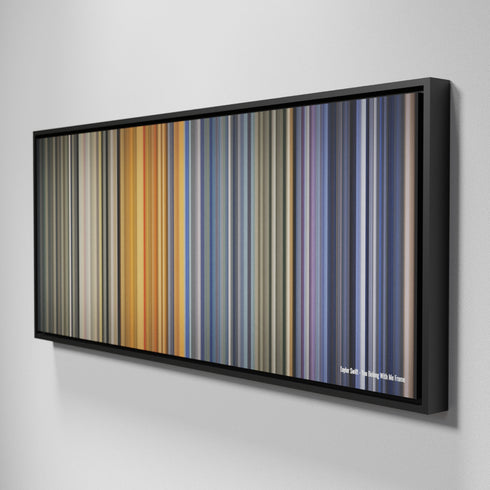 Side view of Framed Buff's of Taylor-Swift-You-Belong-With-Me Frome on the wall