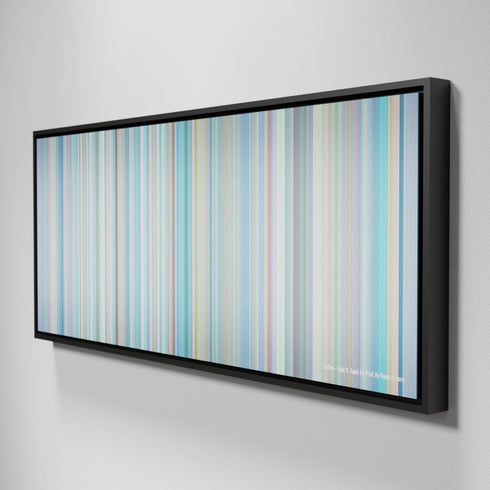 Side view of Framed Buff's of 6ix9ine-Bebe Frome on the wall