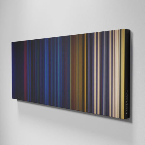 Side view of Buff's of The-Weeknd-Cant-Feel-My-Face Frome on the wall