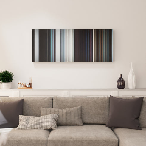 Living room interior with Skrillex-and-Diplo-with-Justin-Bieber-Where-Are-U-Now Frome on the wall