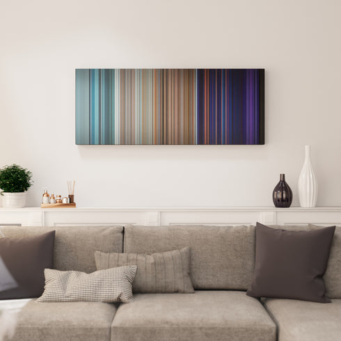 Living room interior with Katy-Perry-Bon-Appetit Frome on the wall