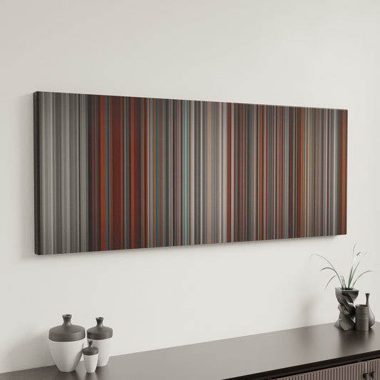 Minimal interior design with The-Cranberries-Zombie Frome on the wall