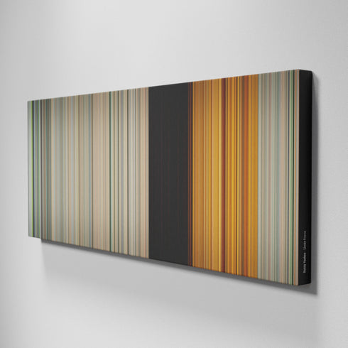 Side view of Buff's of Daddy-Yankee-Limbo Frome on the wall