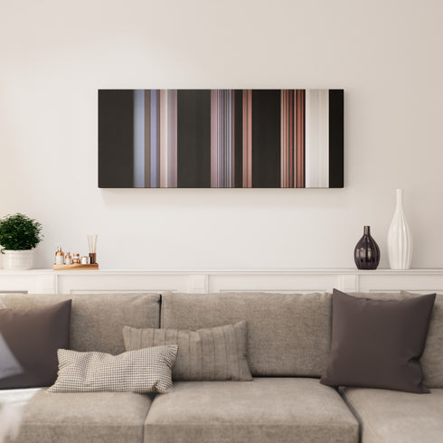 Living room interior with XXXTENTACION-SAD Frome on the wall