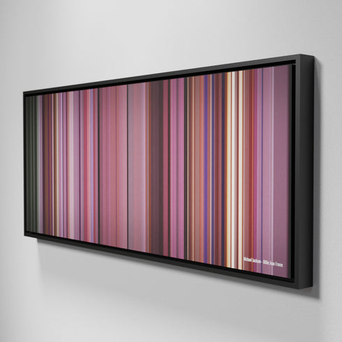 Side view of Framed Buff's of Michael-Jackson-Billie-Jean Frome on the wall