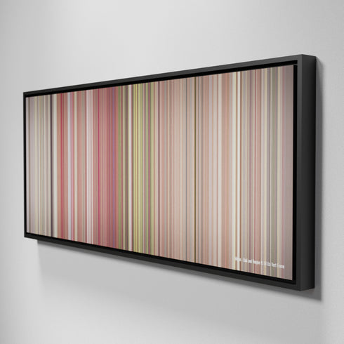 Side view of Framed Buff's of Migos-Bad-and-Boujee Frome on the wall