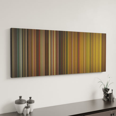 Minimal interior design with David-Guetta-Play-Hard Frome on the wall