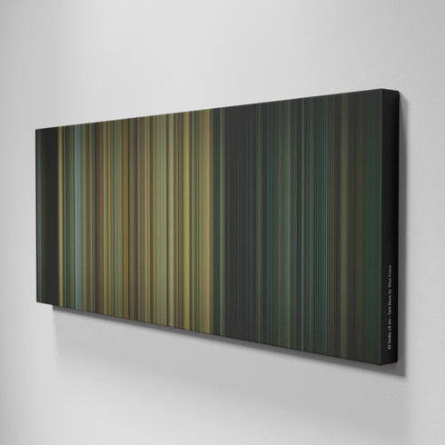 Side view of Buff's of DJ-Snake-Lil-Jon-Turn-Down-for-What Frome on the wall