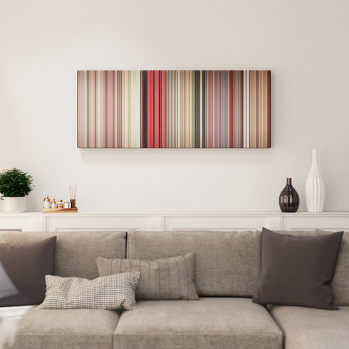 Living room interior with Katy-Perry-Hot-N-Cold Frome on the wall