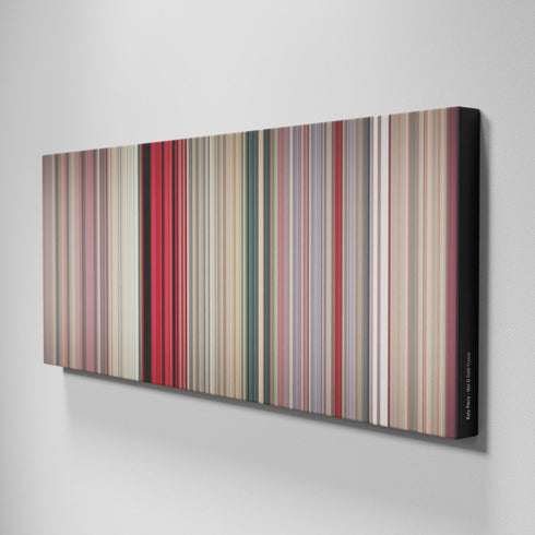 Side view of Buff's of Katy-Perry-Hot-N-Cold Frome on the wall