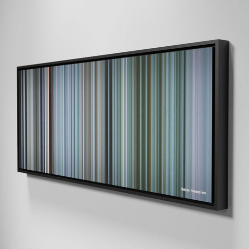 Side view of Framed Buff's of Nicky-Jam-Travesuras Frome on the wall