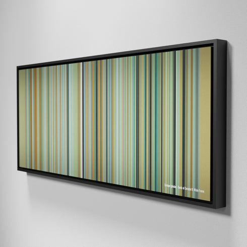 Side view of Framed Buff's of Enrique-Iglesias-Duele-el-Corazon Frome on the wall