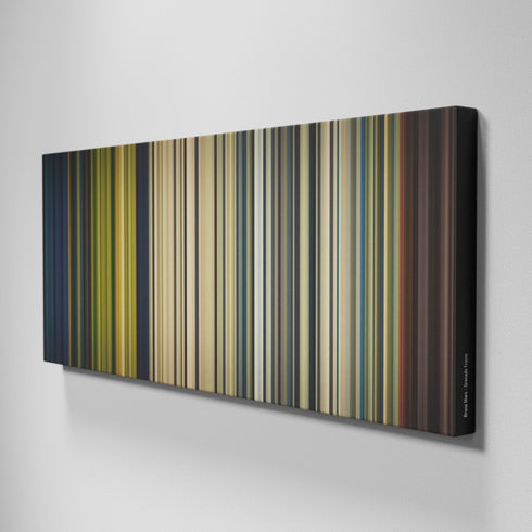 Side view of Buff's of Bruno-Mars-Grenade Frome on the wall