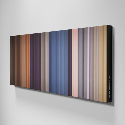 Side view of Buff's of Ariana-Grande-No-tears-left-to-cry Frome on the wall