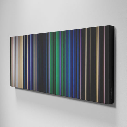 Side view of Buff's of Ylvis-The-Fox Frome on the wall