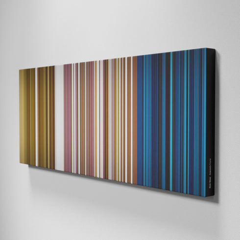 Side view of Buff's of Nicki-Minaj-Anaconda Frome on the wall