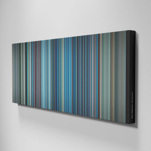 Side view of Buff's of Ozuna-x-Manuel-Turizo-Vaina-Loca Frome on the wall