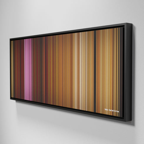 Side view of Framed Buff's of Shakira-Hips-Dont-Lie Frome on the wall