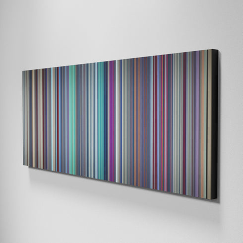 Side view of Basic of Rihanna-We-Found-Love Frome on the wall