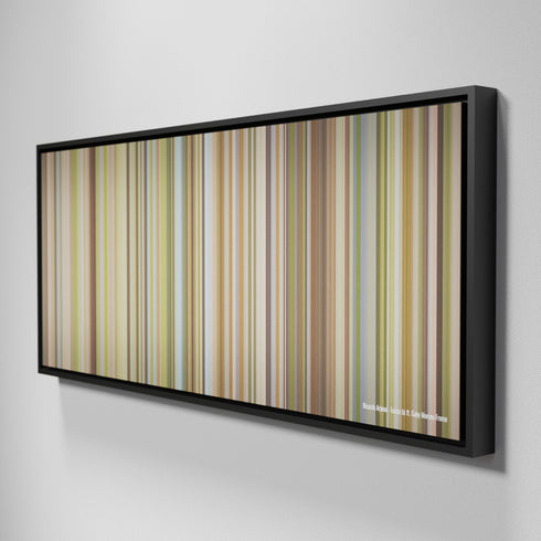 Side view of Framed Buff's of Ricardo-Arjona-Fuiste-tu Frome on the wall