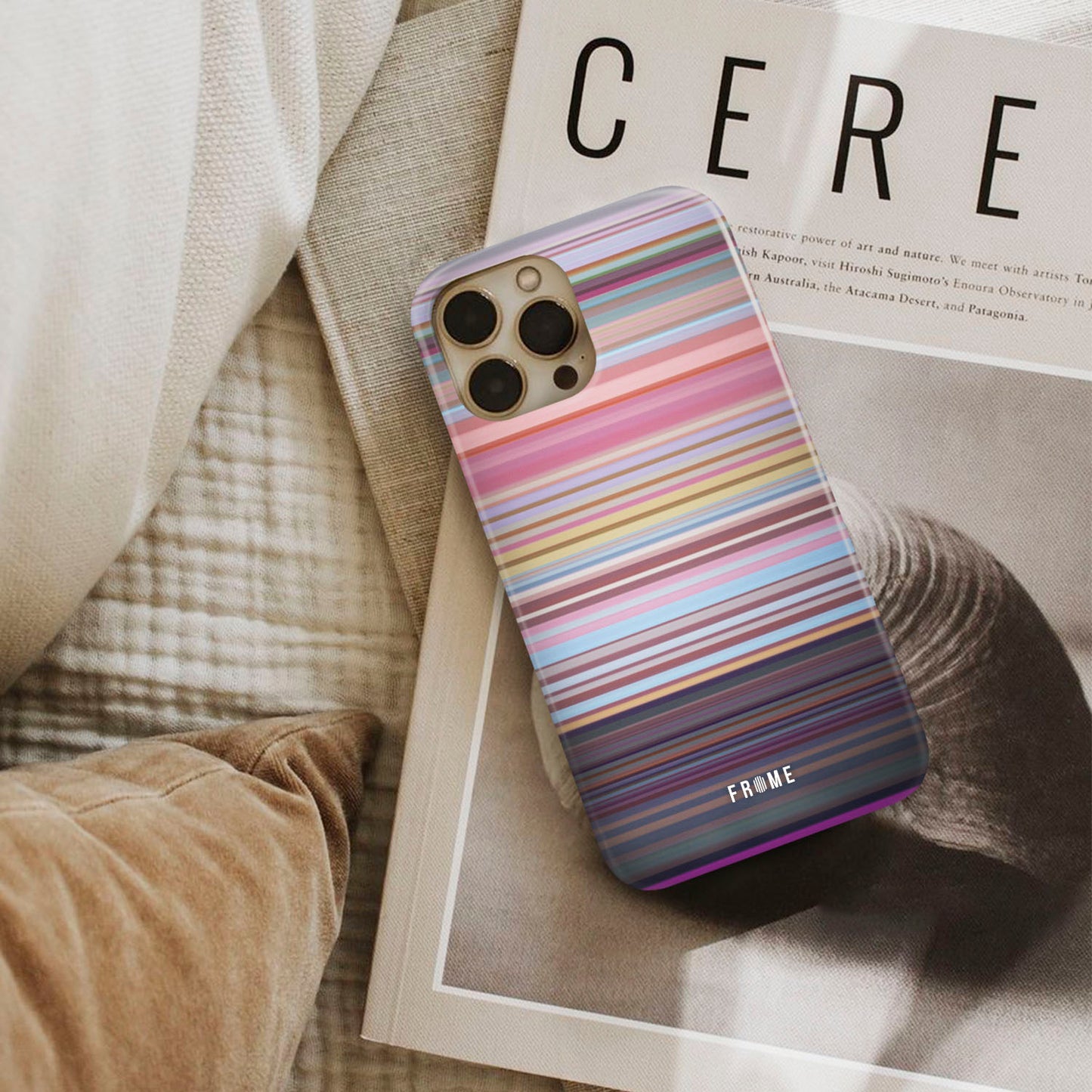 aqua - barbie girl Frome phone case next to interior items