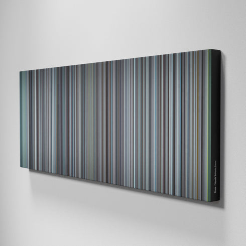 Side view of Buff's of Ozuna-Siguelo-Bailando Frome on the wall