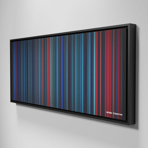 Side view of Framed Buff's of Alan-Walker-The-Spectre Frome on the wall