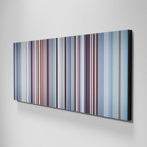 Side view of Basic of Post-Malone-White-Iverson Frome on the wall